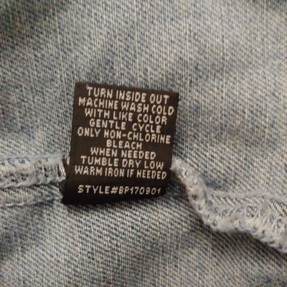 GB Not Your Girl brand jea denim jacket XS - Picture 14 of 16